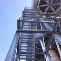 Barra de aço galvanizada que raspa o passo / plataforma industriais da escada